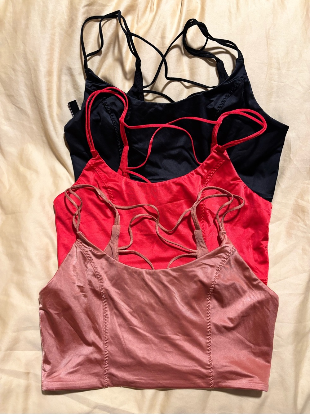 Victoria’s Secret strappy bralette lot of 3